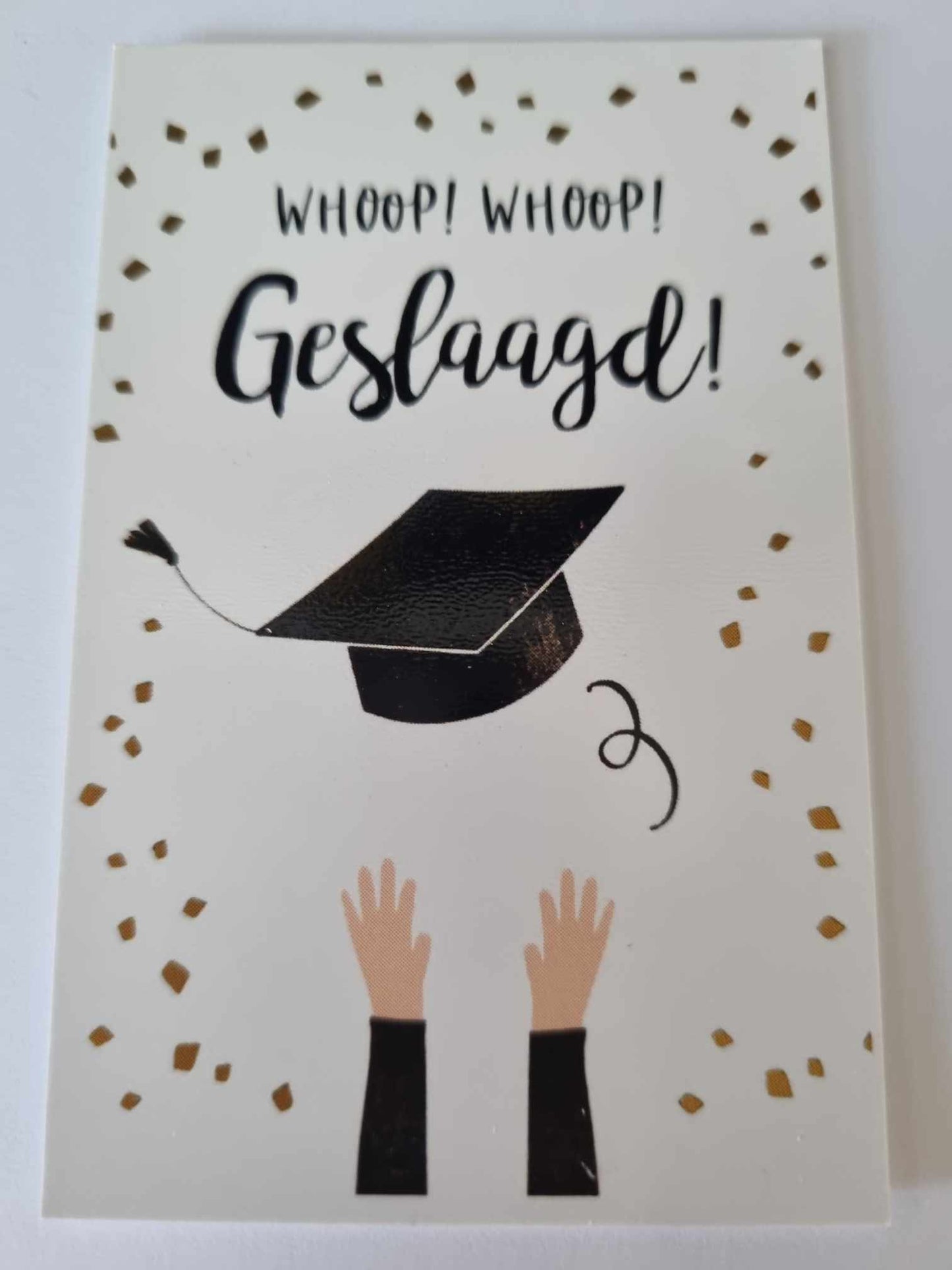 5 kaartje geslaagd