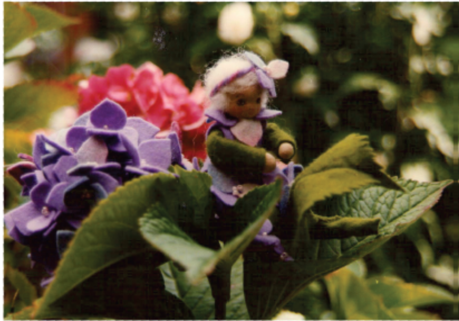Bloemenkindje Hortensia (digitaal patroon)