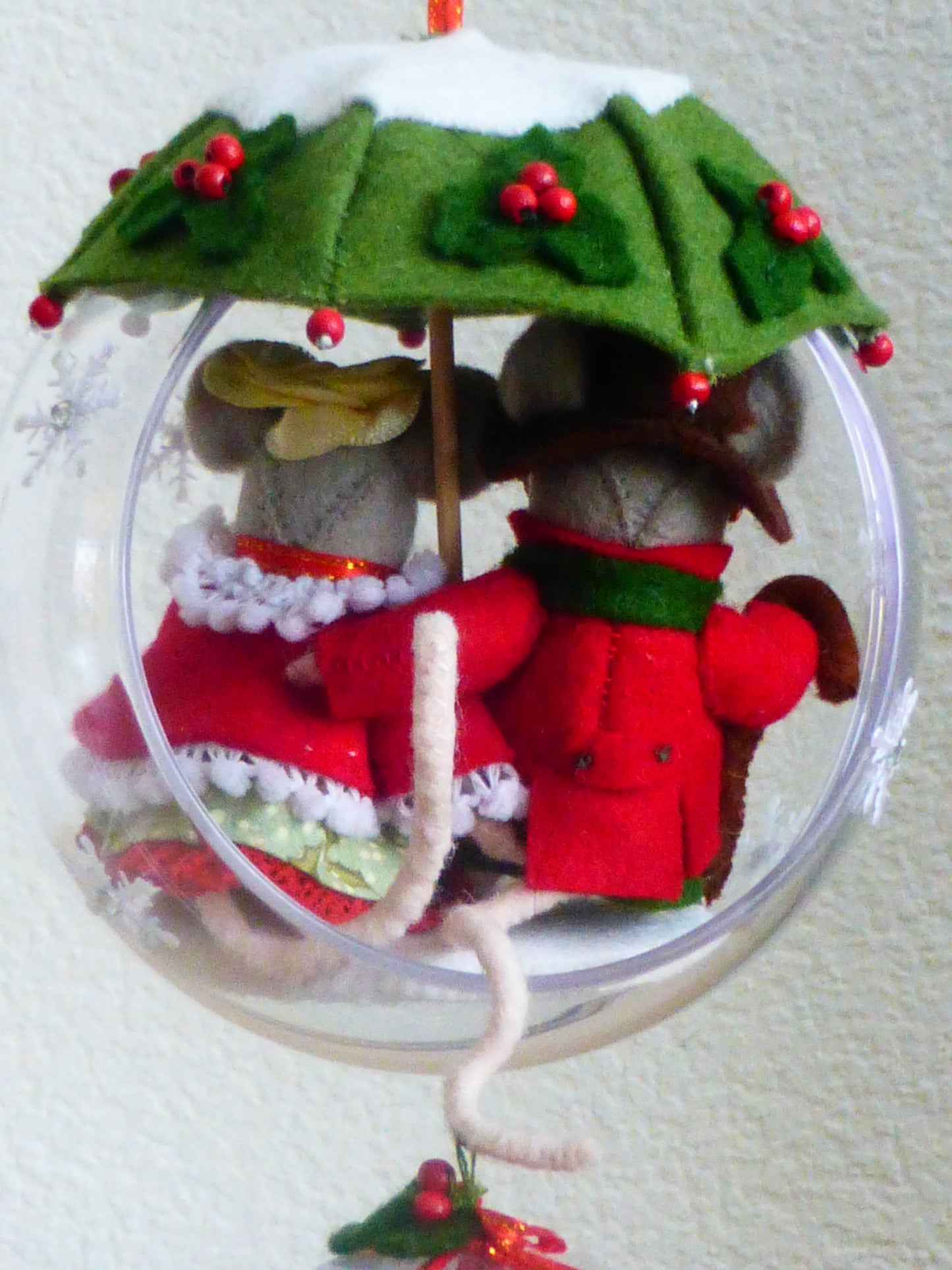 Kerstbol Opie en Omie (patroon)