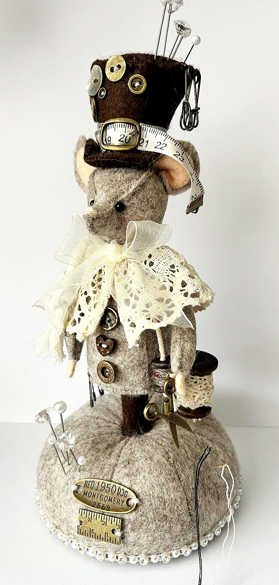 Speldenkussen Mijnheer Prikkelmuis