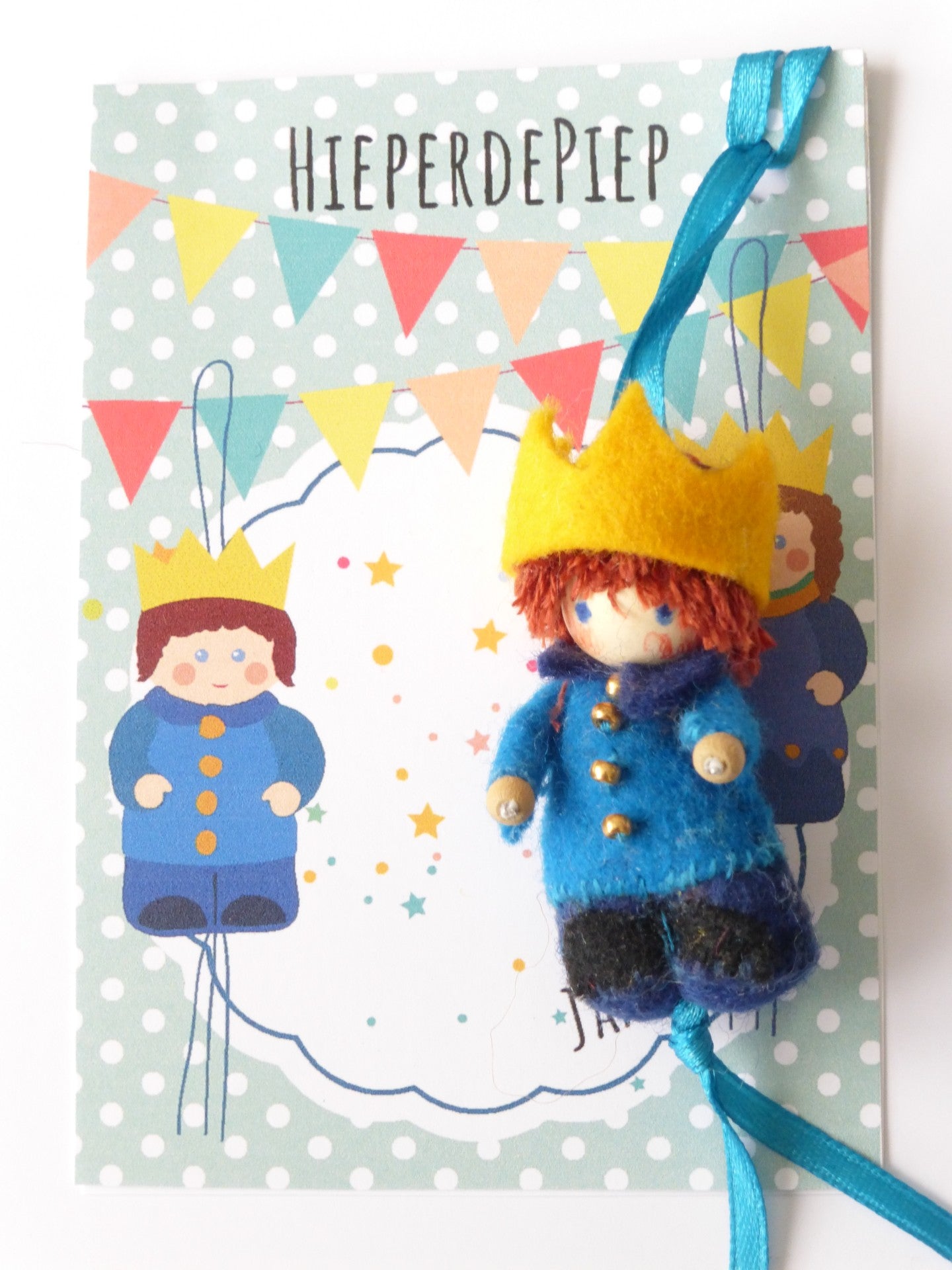 Gelukspoppetje jarige Job (patroon)