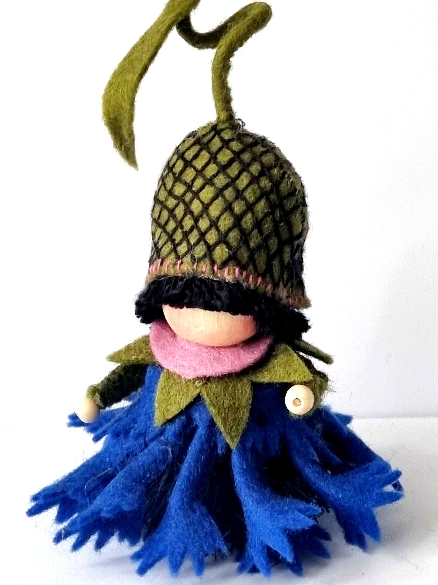 Kegelpop tafereeltje "Korenbloem"
