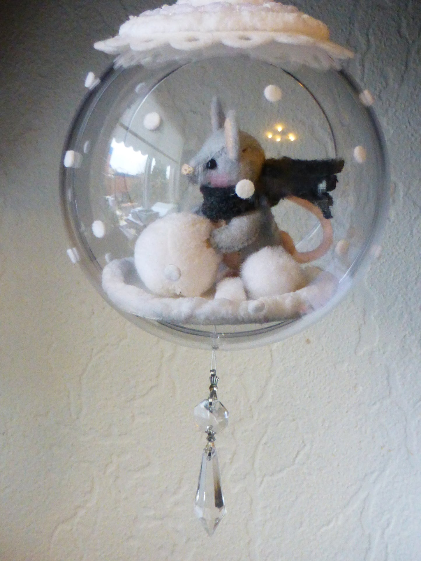 Winterbol Sneeuwballen (patroon)