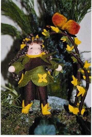 Bloemenkindje Forsytia