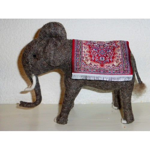 Olifant met howdah