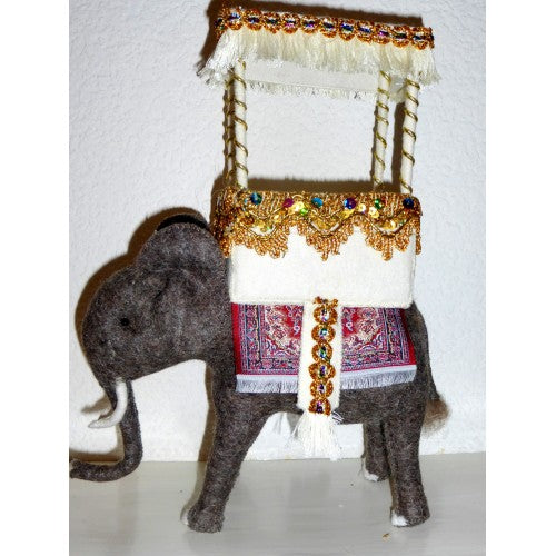 Olifant met howdah