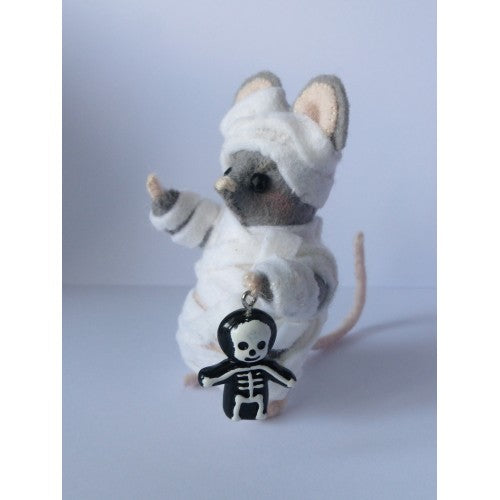 Halloween muisje "de Mummy" ( Digitaal patroon)