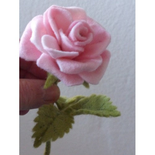 Bloemenhangertje Roze Roos