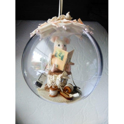 Nostalgische bol "Kleermaker van Kloster" (grote bol 12 cm)
