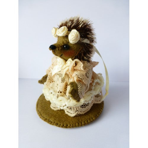 Nostalgische bol met vrouwtje Plooi