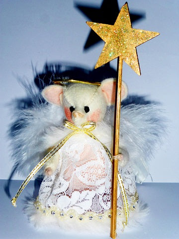 Nostalgische muizen kerstgroep patronen