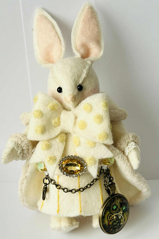 Nostalgisch wit konijn