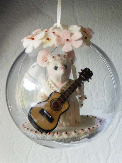 Nostalgische bol Flower Power (patroon)