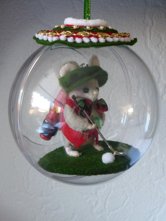 Kerstbol golf  (patroon)