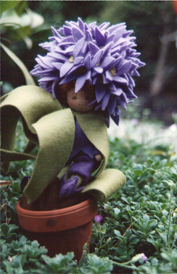 Bloemenkindje Hyacint (digitaal patroon)