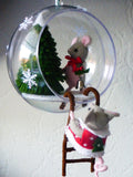 Kerstbol Pelle en Jelle  (patroon)