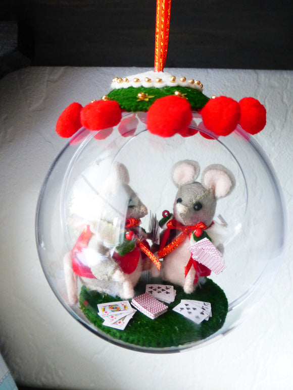 Kerstbol Jokeren  (patroon)