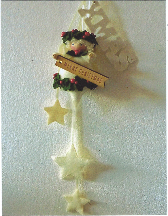 Kerst hangertje (patroon)