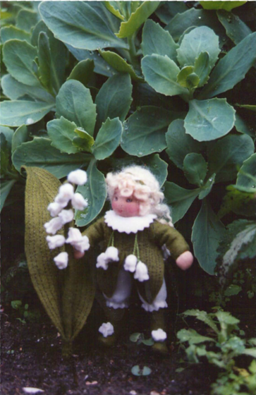Bloemenkindje Lelietje van dalen (digitaal patroon)