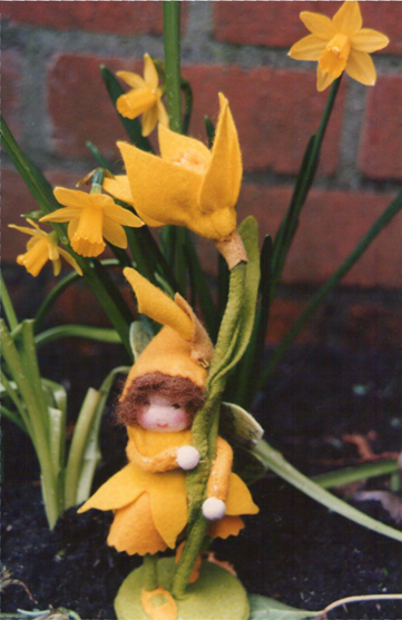Bloemenkindje Narcis (digitaal patroon)
