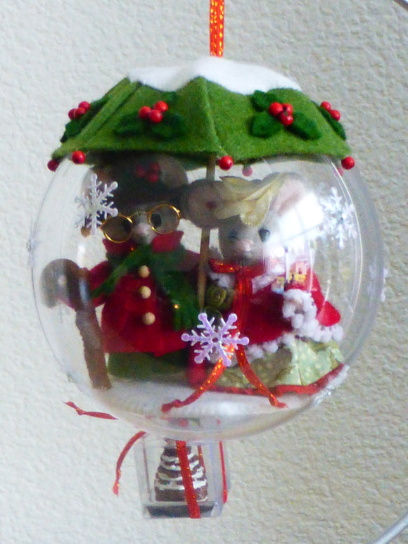 Kerstbol Opie en Omie (patroon)