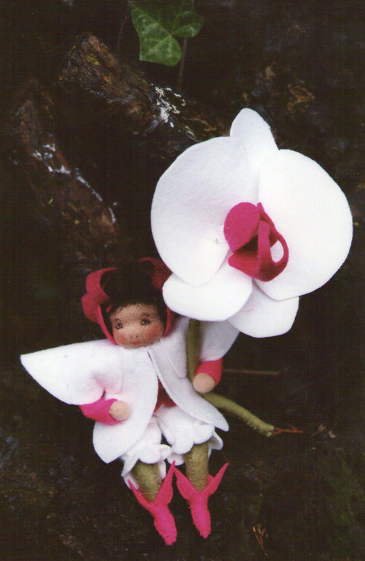 Bloemenkindje Orchidee (digitaal patroon)