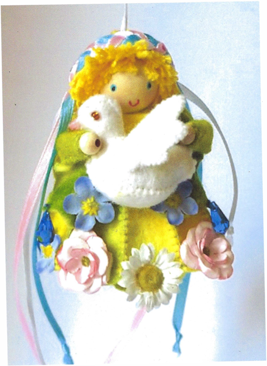 Pinkster hangertje (patroon)