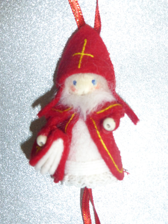 Gelukspoppetje Sinterklaas (patroon)