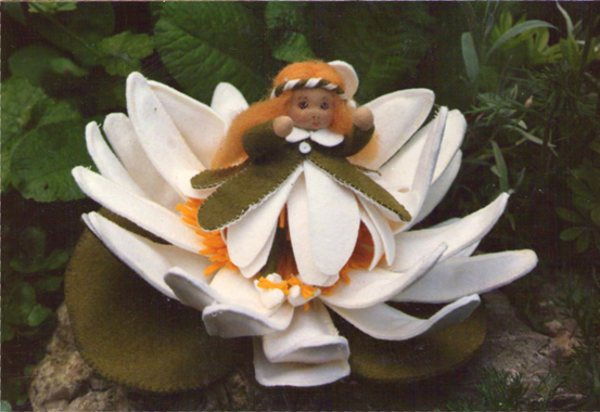 Bloemenkindje Waterlelie (digitaal patroon)