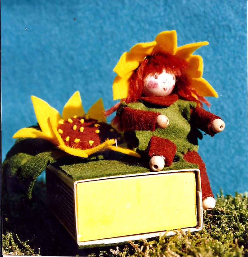 Luciferdoosje Zonnebloem