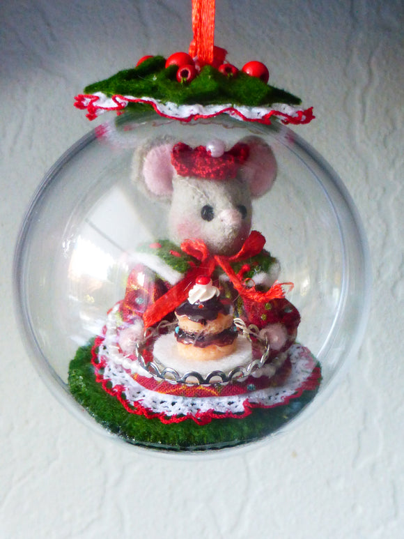 Kerstbol appeltje dappeltje (patroon)
