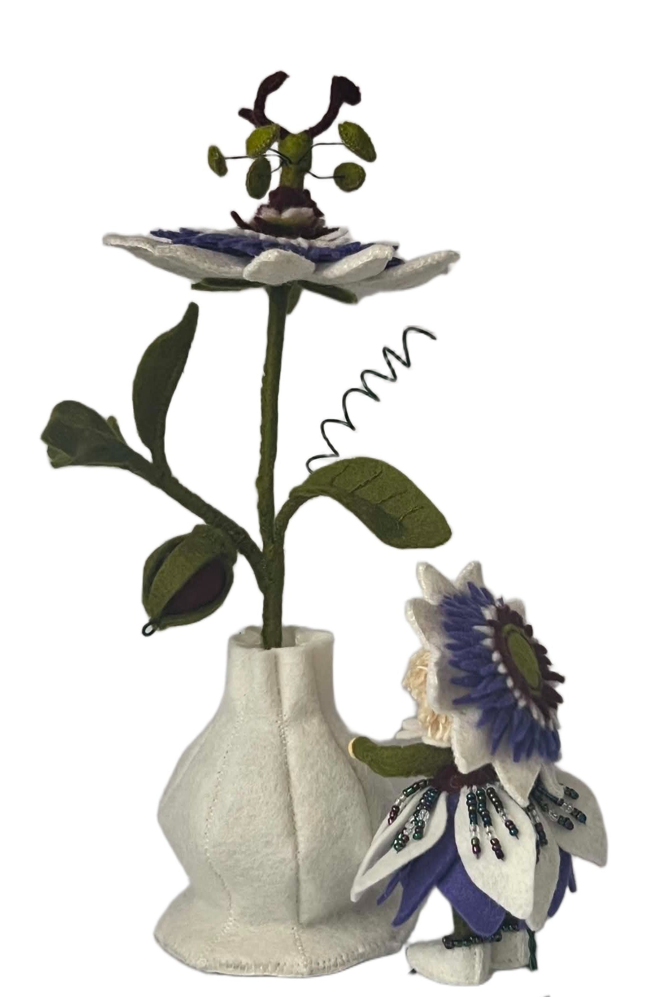 Ore order    ---- Bloemenhangertje "Passie flora"---- wordt rond 22 juli verstuurd