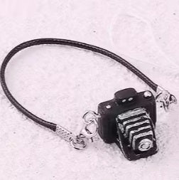 Fotocamera zwart (bv voor de motormuis