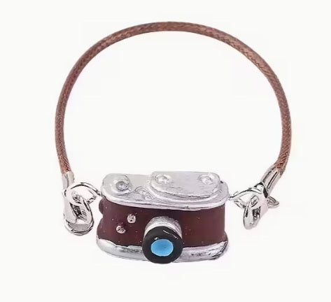 Fotocamera bruin (bv voor de motormuis)