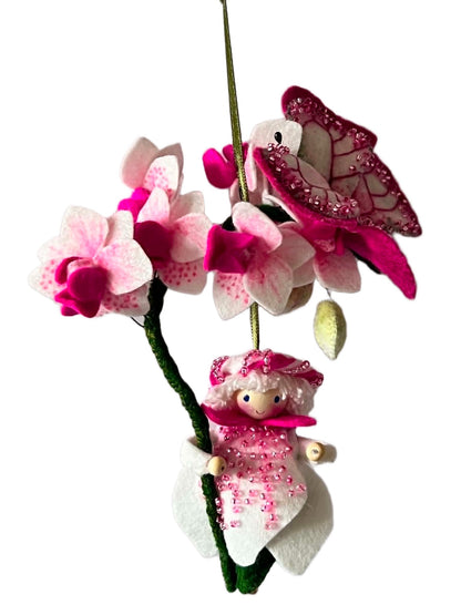PRE-ORDER Bloemenhangertje "Orchidee"