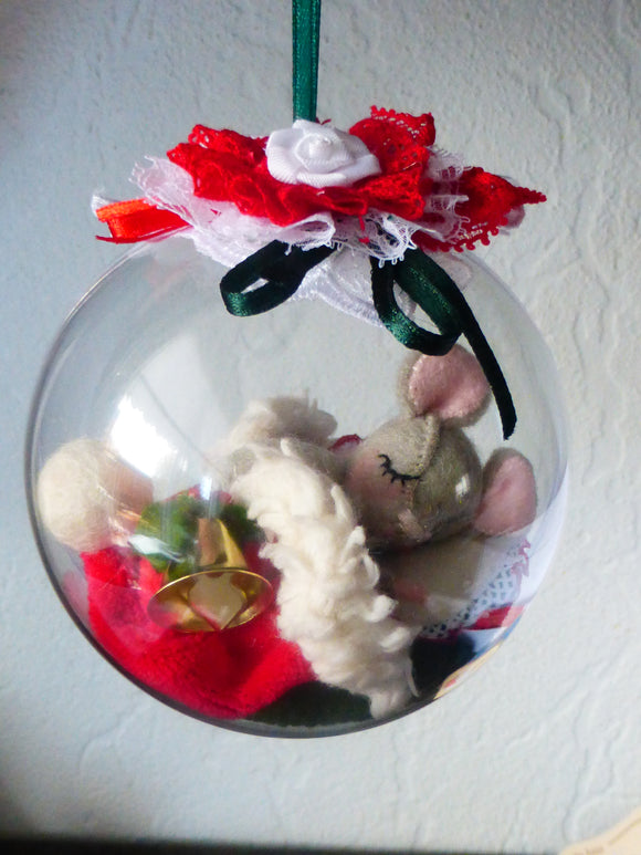 Kerstbol Slaapmutsje (patroon)
