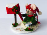 Kerstbol kerst post  (patroon)