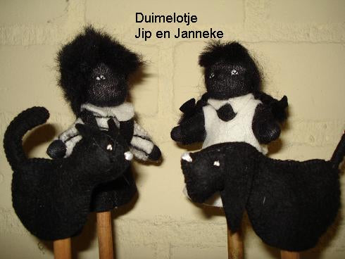 Vingerpopjes Jip en Janneke