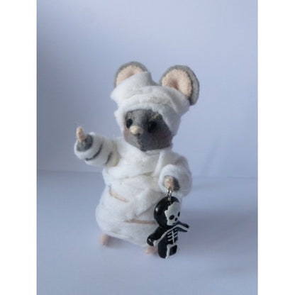 Halloween muisje "de Mummy" ( Digitaal patroon)