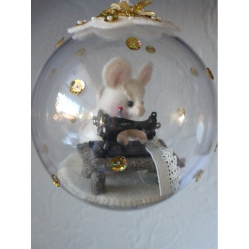 Nostalgische bol "Crea Bea" (midden bol 10 cm)