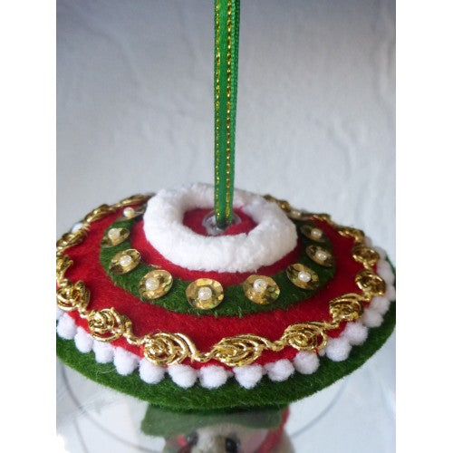 Kerstbol "Golfen"