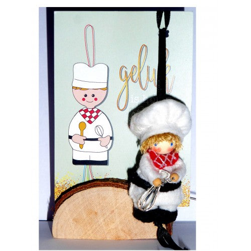 Gelukspoppetje Bakker