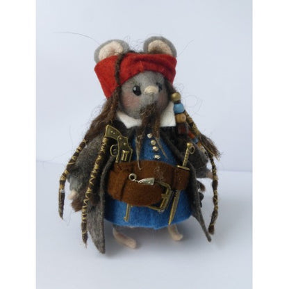 Halloween muisje `Jack Sparrow` ( Digitaal patroon)