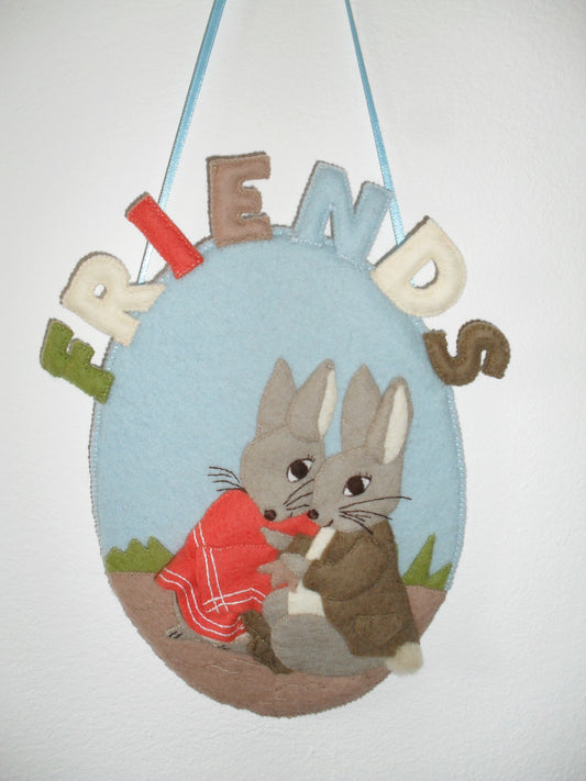 Medaillon Friends (digitaal patroon)