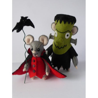 Halloween muisje "Frankenstein" ( Digitaal patroon)