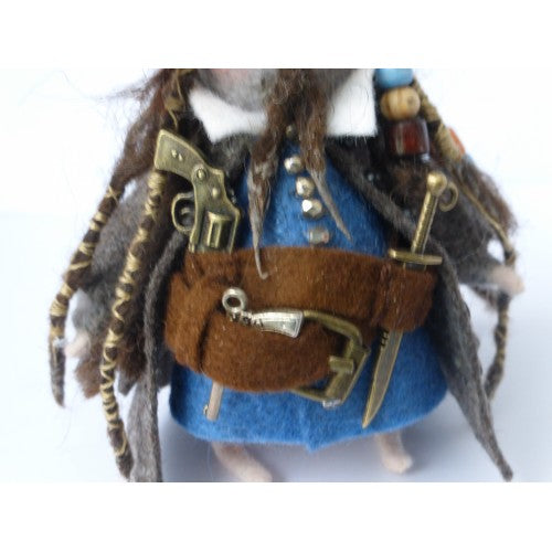 Halloween muisje `Jack Sparrow` ( Digitaal patroon)