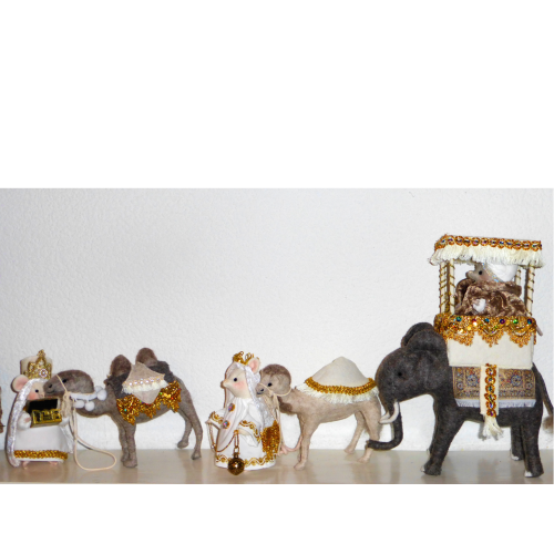 Nostalgische Olifant met Howdah