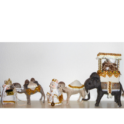 Nostalgische Olifant met Howdah