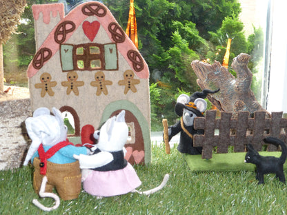 Sprookjes huisje "van Hans en Grietje"