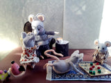 Muizen huiskamer "Broer en zusjes"